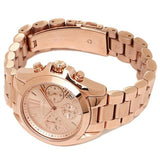 Michael Kors Bradshaw Chronograph Rose Dial Ladies Watch MK5799 Water resistance: 100 meters / 330 feet Movement: Quartz  