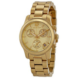 Michael Kors Chronograph Gold Ladies Watch MK5384