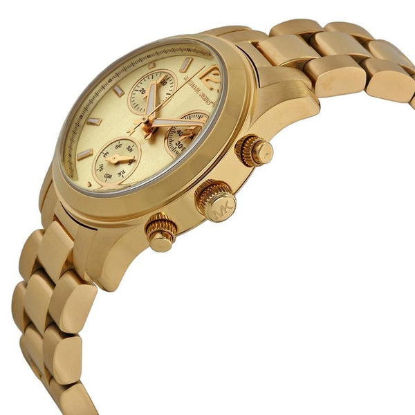 Michael Kors Chronograph Gold Ladies Watch MK5384