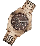 Guess Brown/Rose Gold Colored Steel Men's Watch W0231L8 - Big Daddy Watches #3