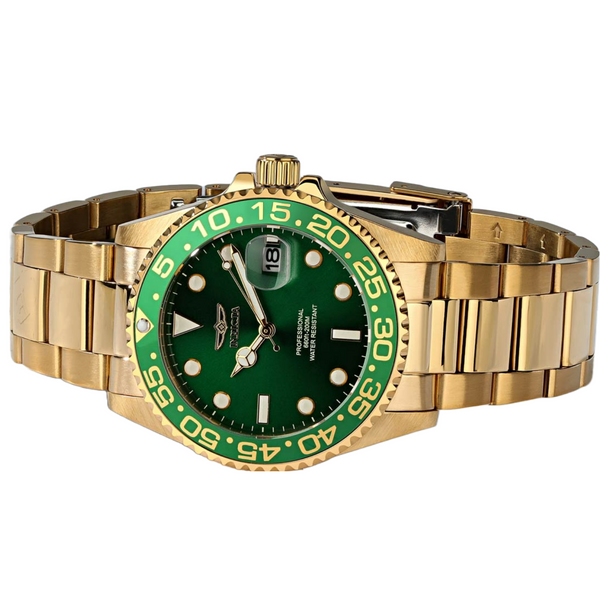 Invicta Pro Diver Quartz Green Dial Watch 36543