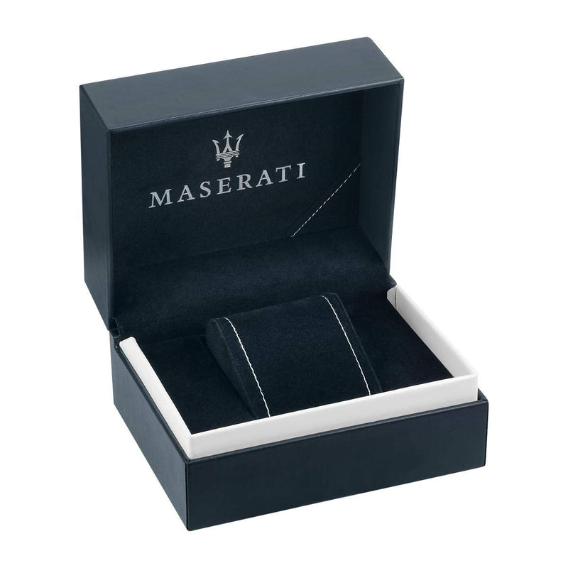 Maserati Triconic Blue Dial Gunmetal Men's Watch R8823139001