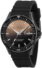 Maserati Sfida Black Silicone Quartz Men's Watch R8851140001