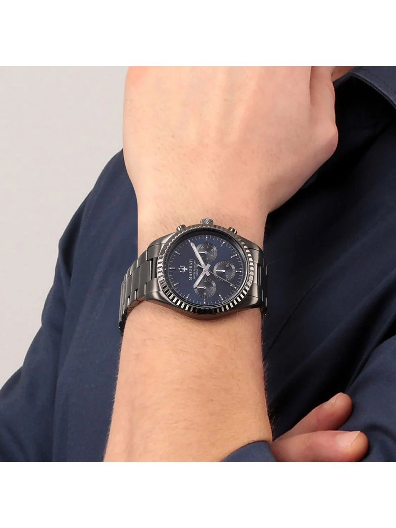 Maserati Competizione Chronograph Quartz Blue Dial Men's Watch R8853100019