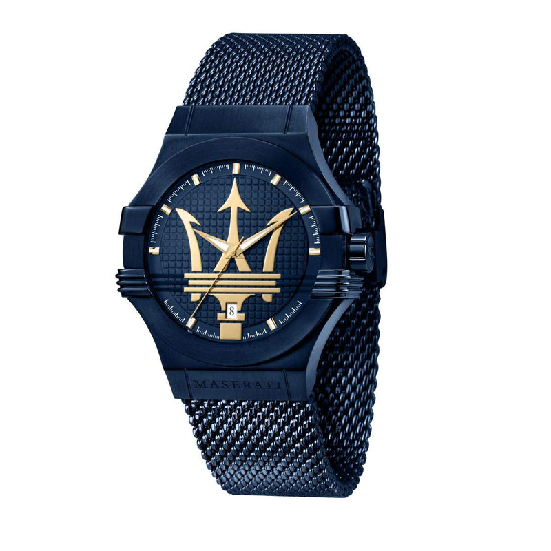 Maserati Potenza Analog Blue Steel Men's Watch R8853108008 (Defect)