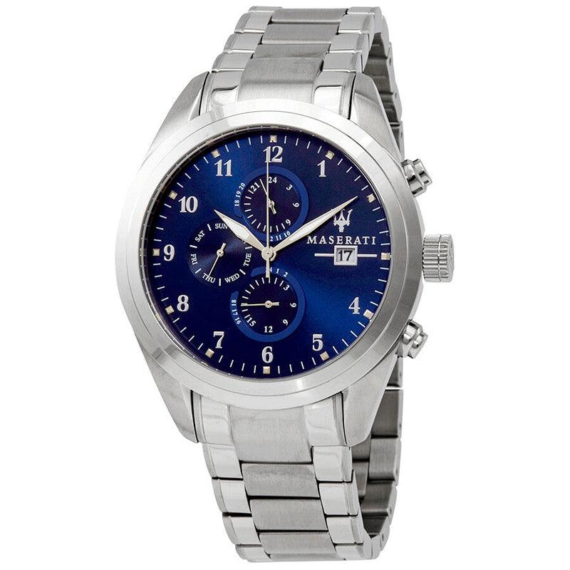 Maserati Traguardo Blue Dial Men's Watch R8853112505