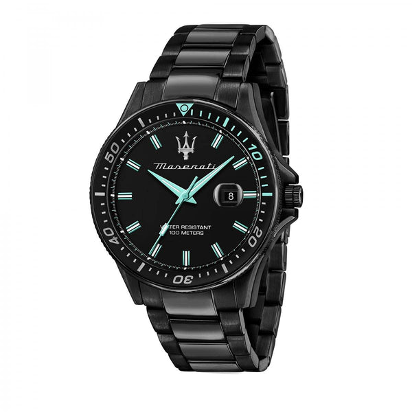 Maserati Sfida Analog Black Dial Men's Watch R8853144001