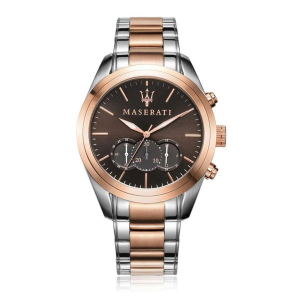 Maserati Traguardo Chronograph Brown Dial Men's Watch R8873612003