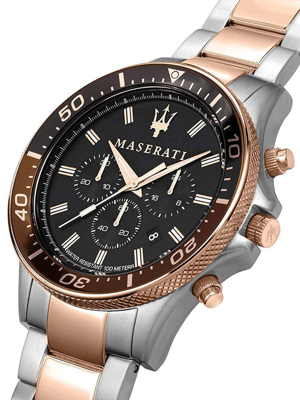 Maserati Sfida Two Tone Men's Watch R8873640010