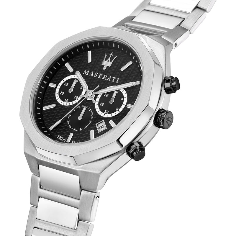 Maserati Stile Chronograph Stainless Steel Men's Watch 8033288908029