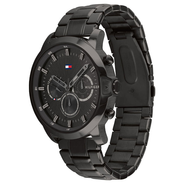 Tommy Hilfiger Jameson Black Men's Watch 1791795 - Big Daddy Watches #2