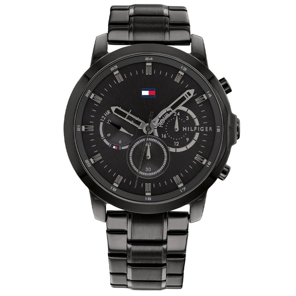 Tommy Hilfiger Jameson Black Men's Watch  1791795 - Big Daddy Watches
