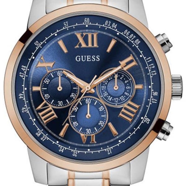 Guess Horizon Chronograph Silver Men's Watch W0379G7 - Big Daddy Watches #2