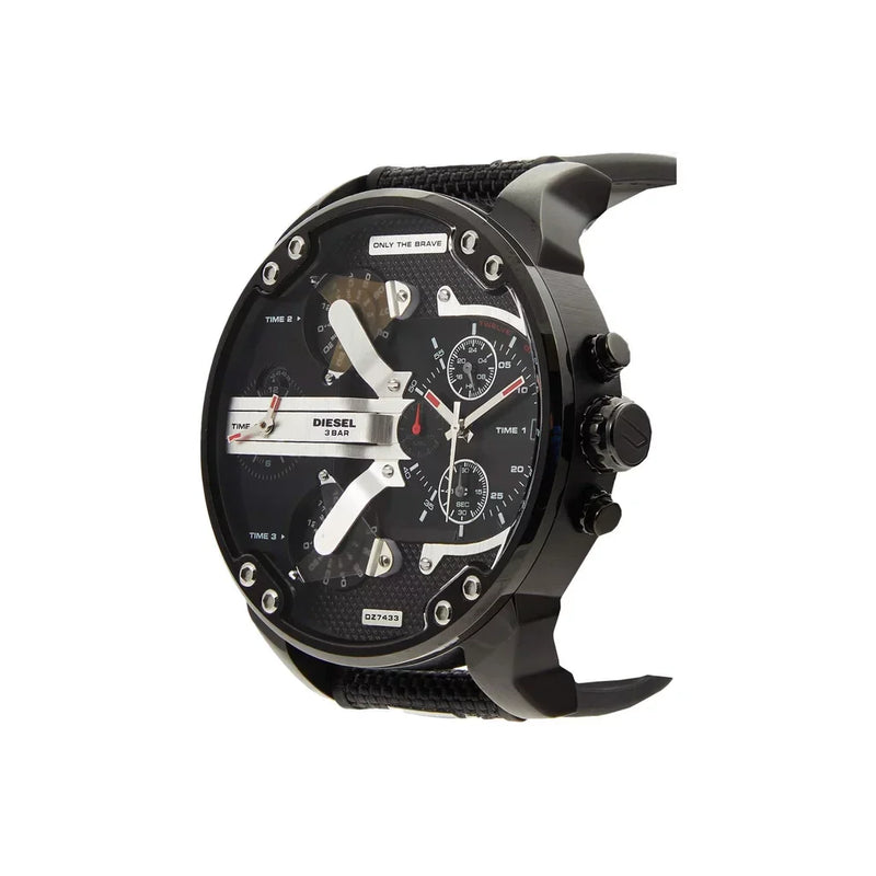 Diesel Mr. Daddy 2.0 Chronograph Quartz Black Dial Men's Watch DZ7433