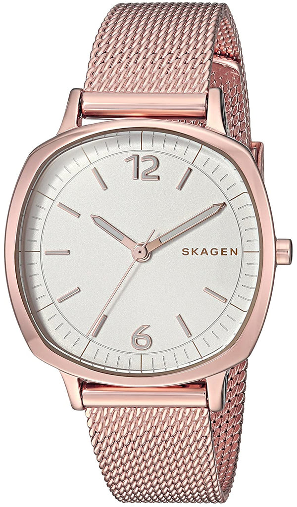 Skagen Rungsted Rose Gold Steel Mesh Women's Watch SKW2629