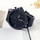 Fossil Nate Chronograph Black Dial Men's Watch JR1354