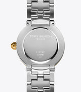 Tory Burch The Reva Dual Tone Stainless Steel Strap Women's Watch TBW4016 - Image 2