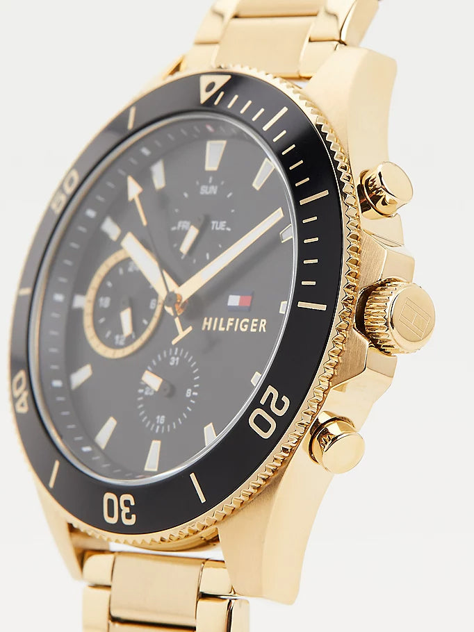 Tommy Hilfiger Gold Men's Watch - 1791919
