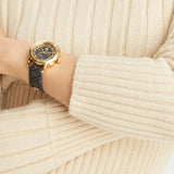 Tory Burch Chronograph T Monogram jacquard leather strap Women's Watch TBW1055 - Image 7