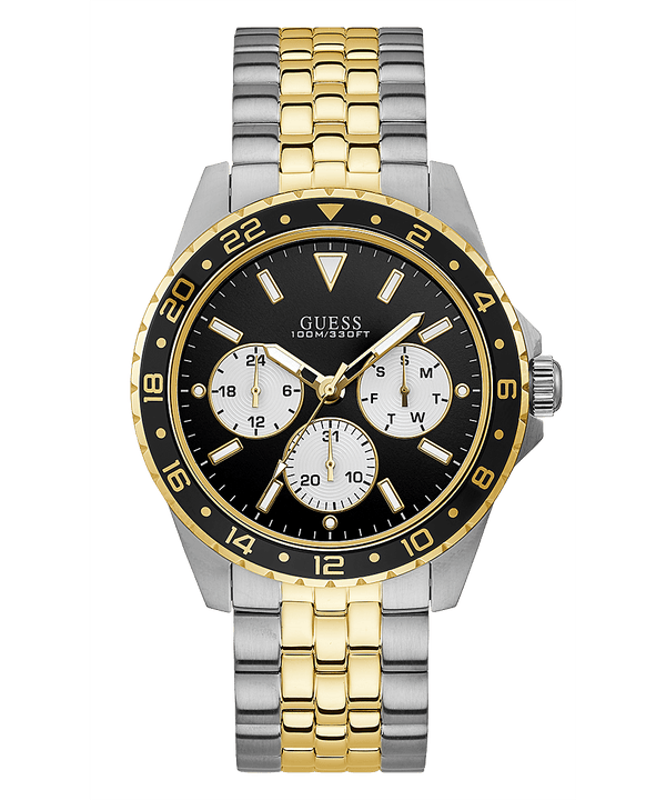 Guess Garrett Chronograph Gold Stainless Steel Men's Watch  W1107G6 - Big Daddy Watches