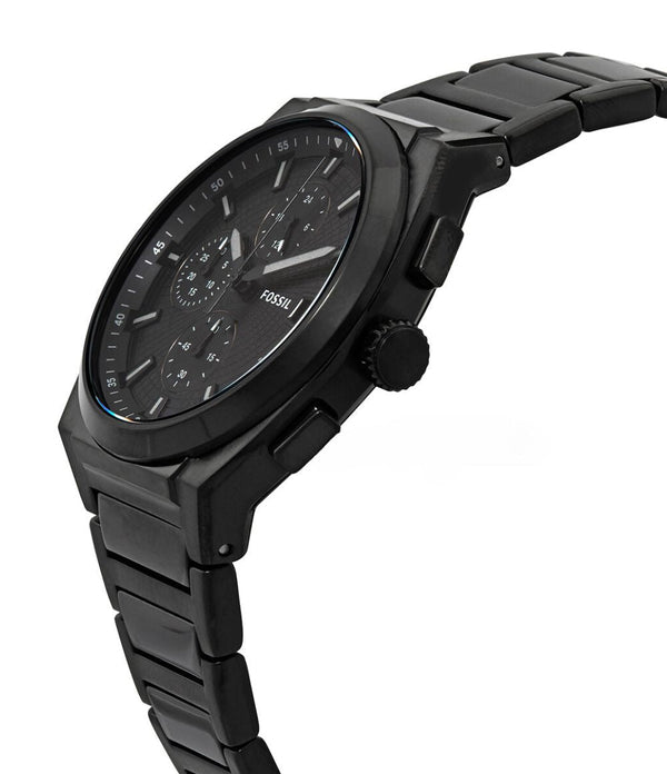 Fossil Everett Chronograph Quartz Black Dial Men's Watch FS5797
