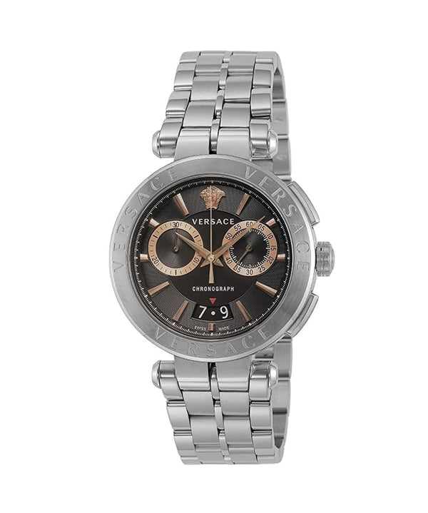 Versace Aion Chronograph Silver Men's Watch VE1D01019 - Big Daddy Watches #2