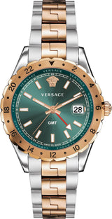 Versace Hellenyium Two-Tone Green Dial Men's Watch  V11050015 - Big Daddy Watches