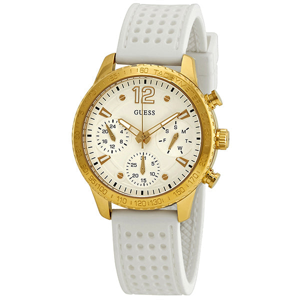 Guess Marina White Dial Ladies Watch W1025L5