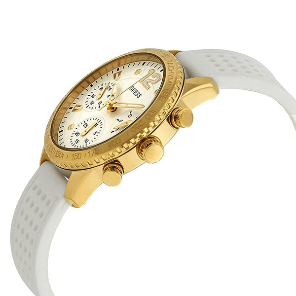 Guess Marina White Dial Ladies Watch W1025L5