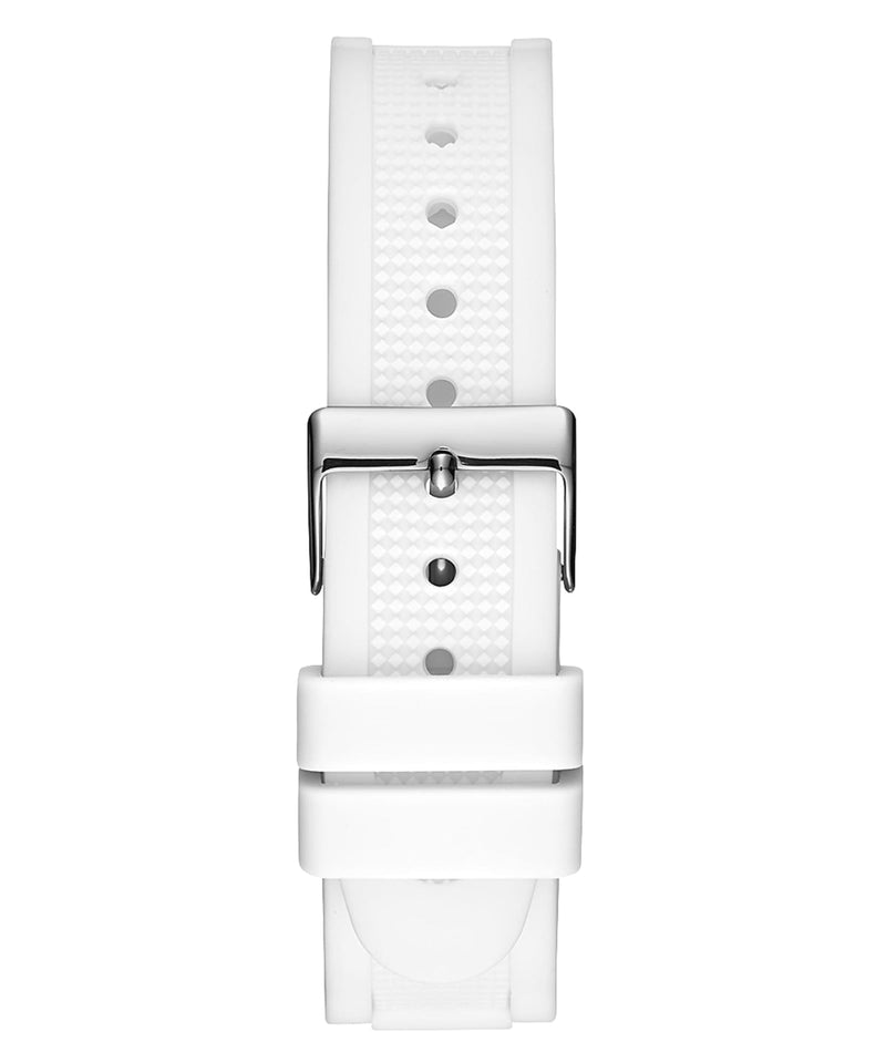 Guess Women's Analog Casual White Silicone Strap Women's Watch W1234L1 - Big Daddy Watches #3