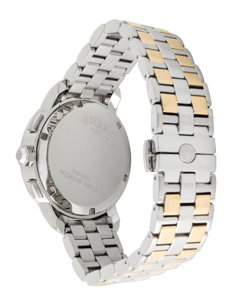 Tory Burch Chronograph Two-Tone Bracelet Women's Watch TBW1052