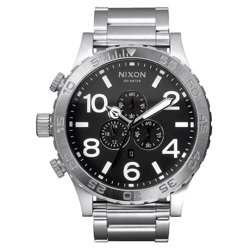 Nixon 51-30 Stainless Steel Chrono Black Men's Watch A083-000