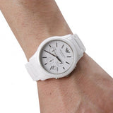 Emporio Armani Ceramica Chronograph White Dial Men's Watch AR1453