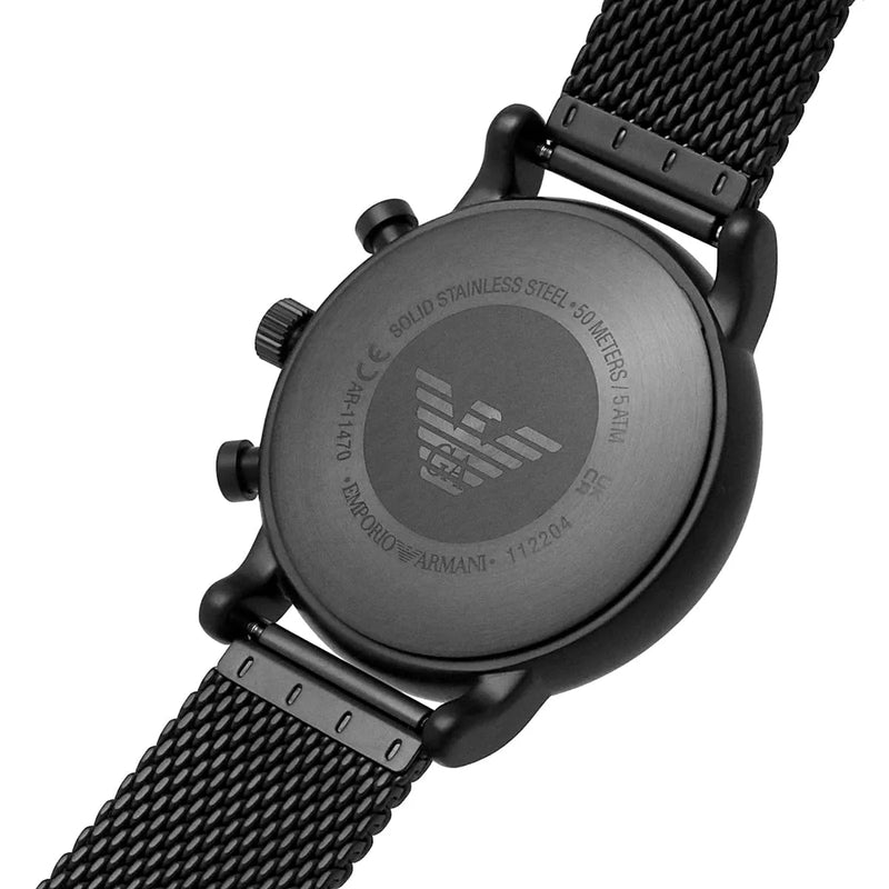 Emporio Armani Black Men's Watch - AR11470 AR11470 - Image 6