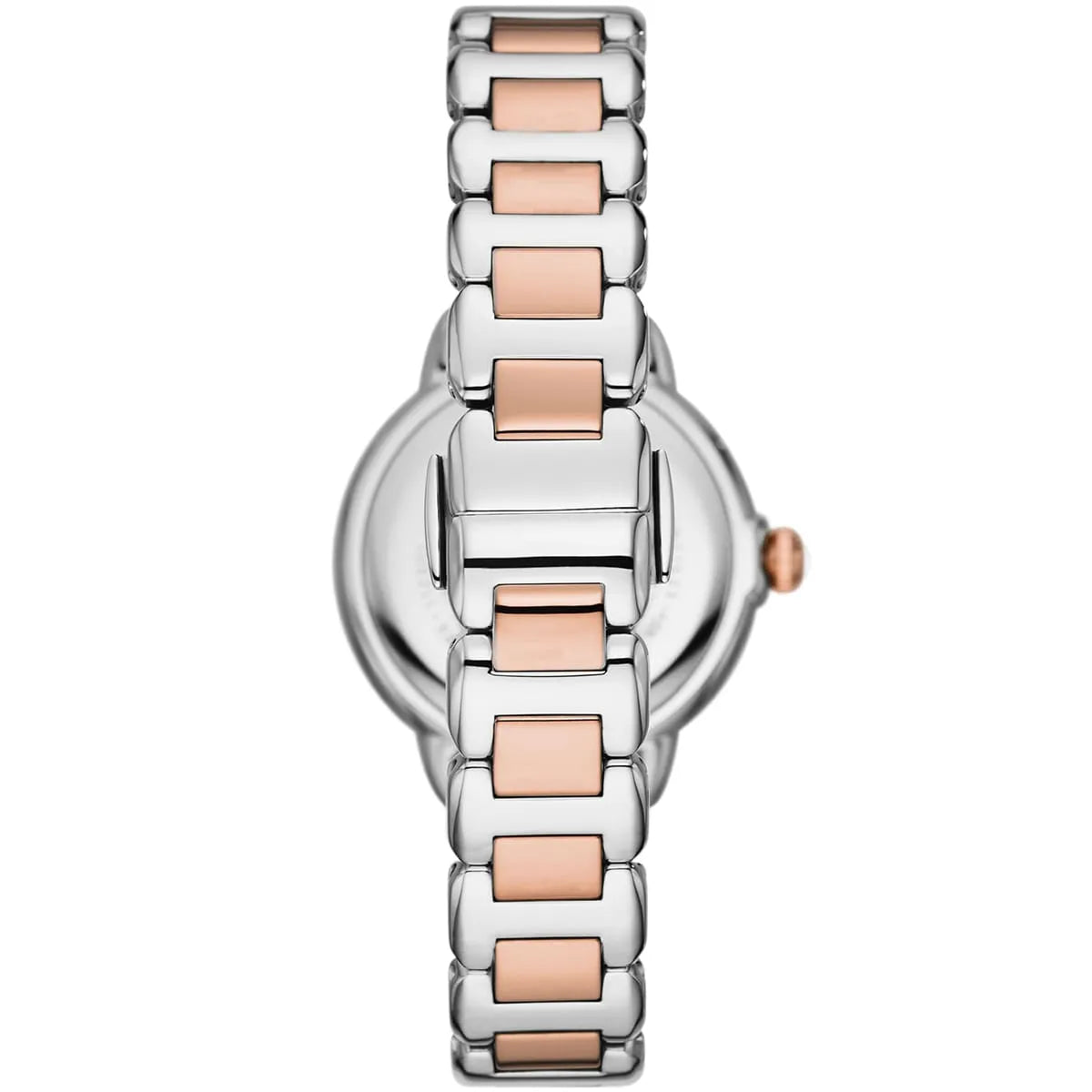 Emporio Armani Mia White MOP Dial Two-tone Women's Watch - AR11569