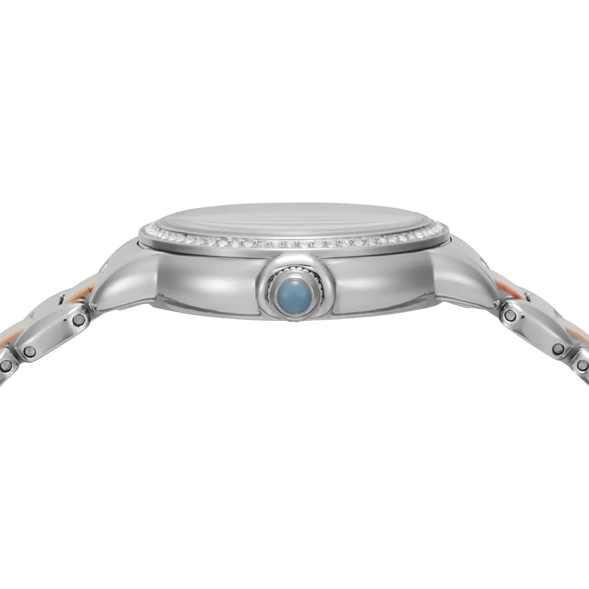 Emporio Armani Mia Blue Sunray Dial Two-tone Women's Watch - AR11597