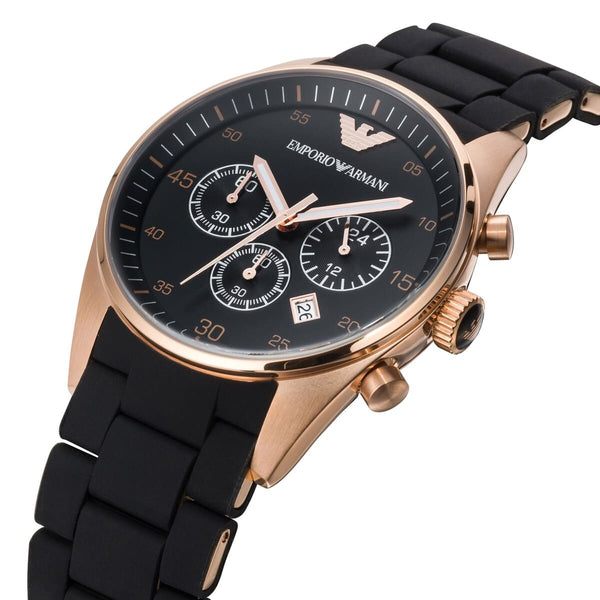 Emporio Armani Chronograph Rose Gold Men's Watch AR5905