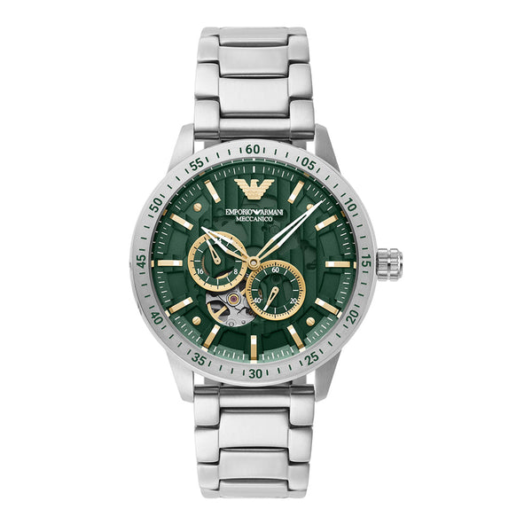 Emporio Armani Automatic Stainless Steel Men's Watch  AR60053 - Big Daddy Watches
