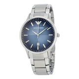 Emporio Armani Classic Blue Textured Dial Men's Watch AR2472