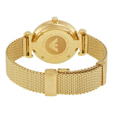 Emporio Armani Retro Gold Ladies Watch AR1957