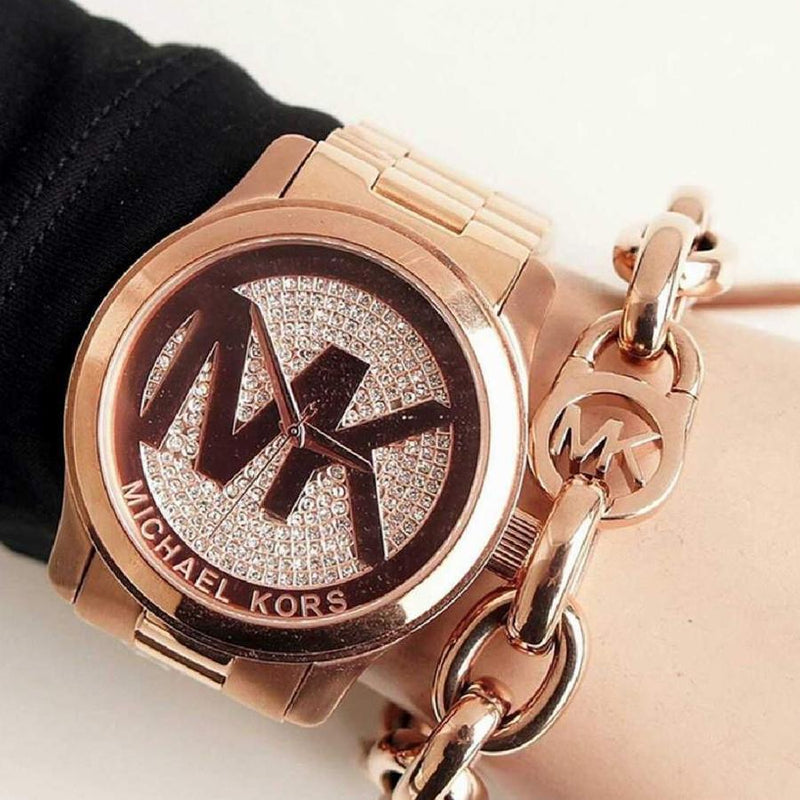 Michael Kors Runway Rose Gold-plated Ladies Watch MK5661