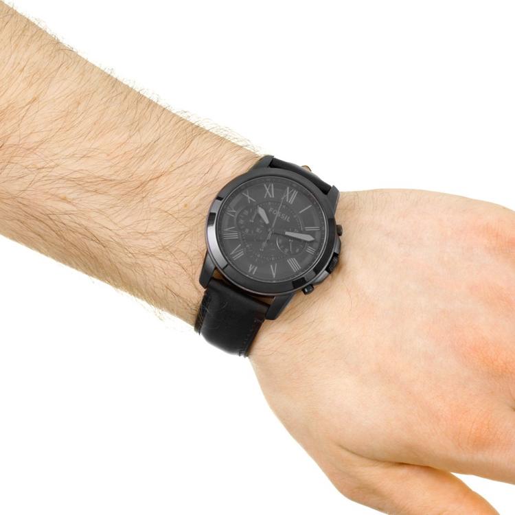 Fossil Grant Black Dial Men's Chronograph Watch FS5132