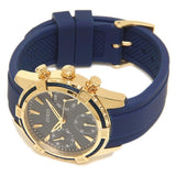 Guess Blue Dial Rubber Strap Ladies Watch W0562L2