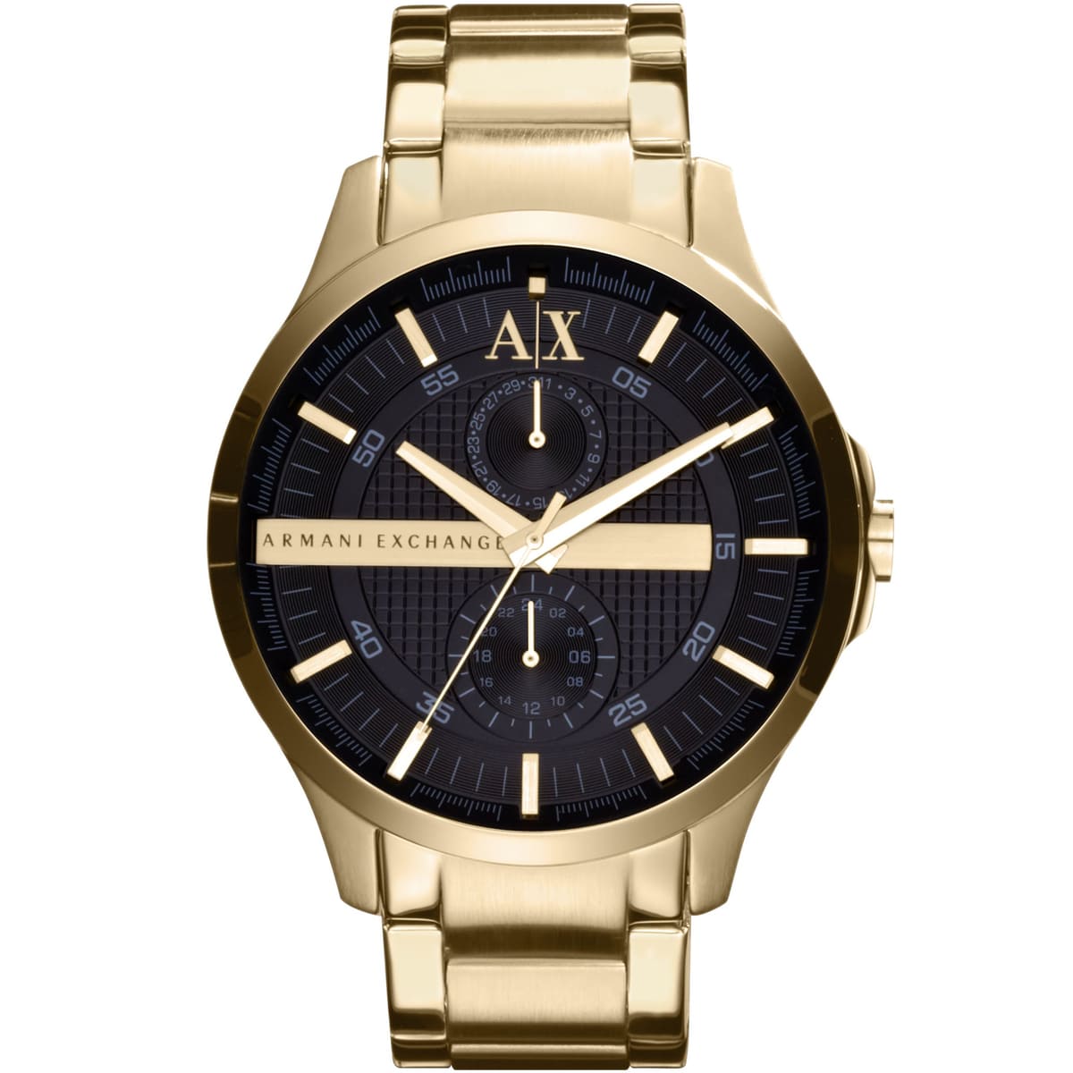 Armani Exchange Hampton Multifunction Black Dial Men's Watch - AX2122