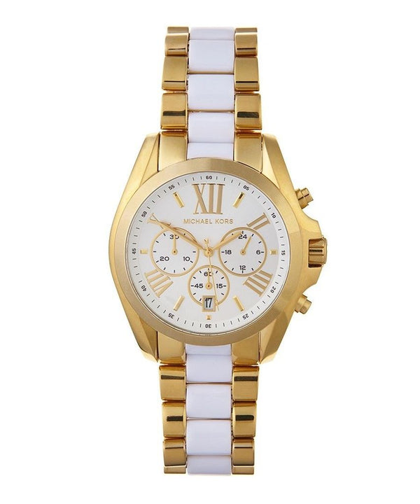 Michael Kors Bradshaw Chronograph Two-tone Gold Watch MK5743