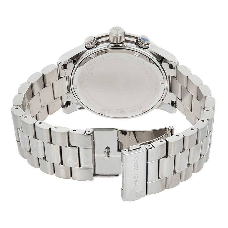 Michael Kors Runway Chronograph Silver Men's Watch MK8086