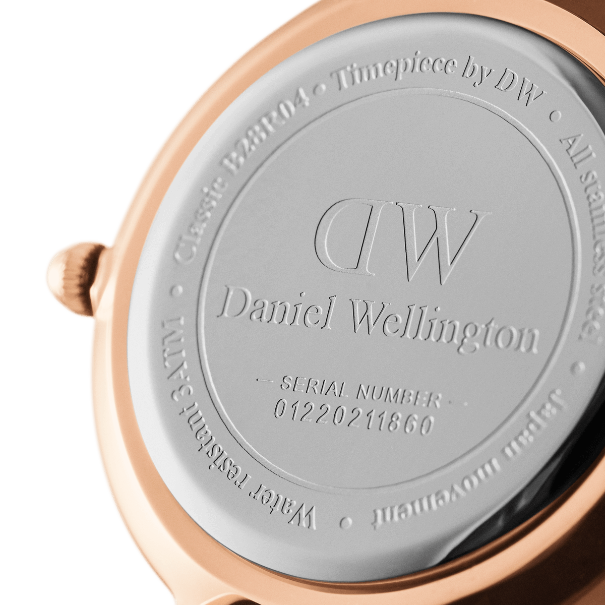 Daniel Wellington St. Mawes 28mm Black Dial Bondi Genuine Leather Women's Watch - DW00100221