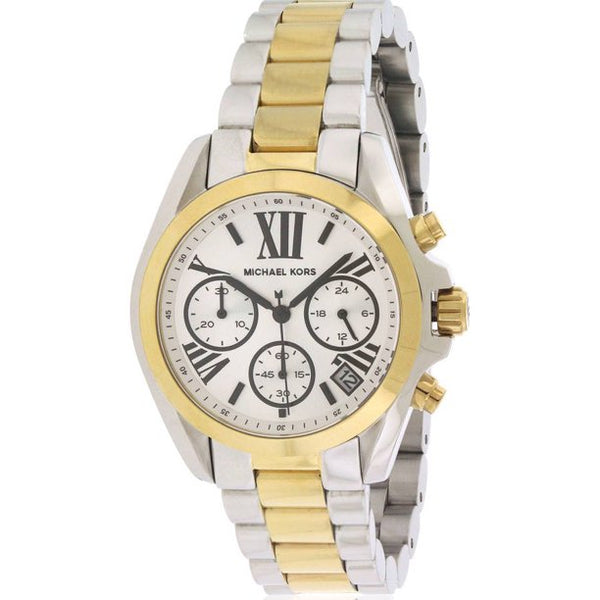 Michael Kors Bradshaw Chronograph Silver Dial Ladies Watch MK5912