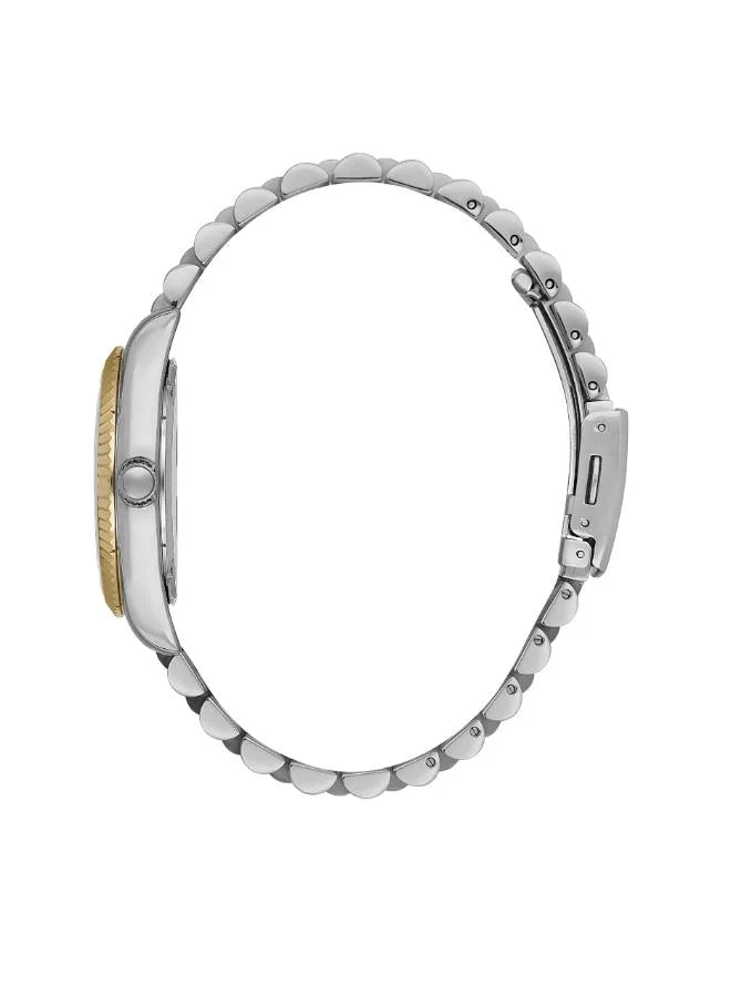 Beverly Hills Polo Club Two-Tone Mother Pearl Diamond Watch BP3172C.220
