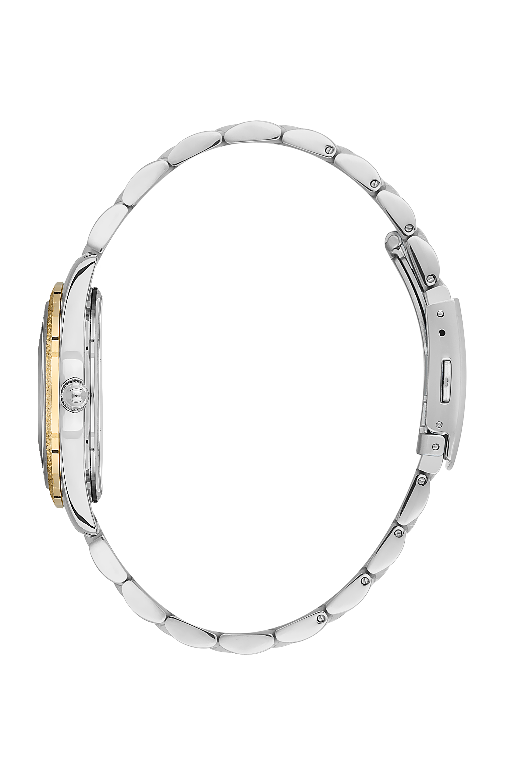 Beverly Hills Polo Club Mother Pearl Two-Tone Diamond Watch BP3564C.220